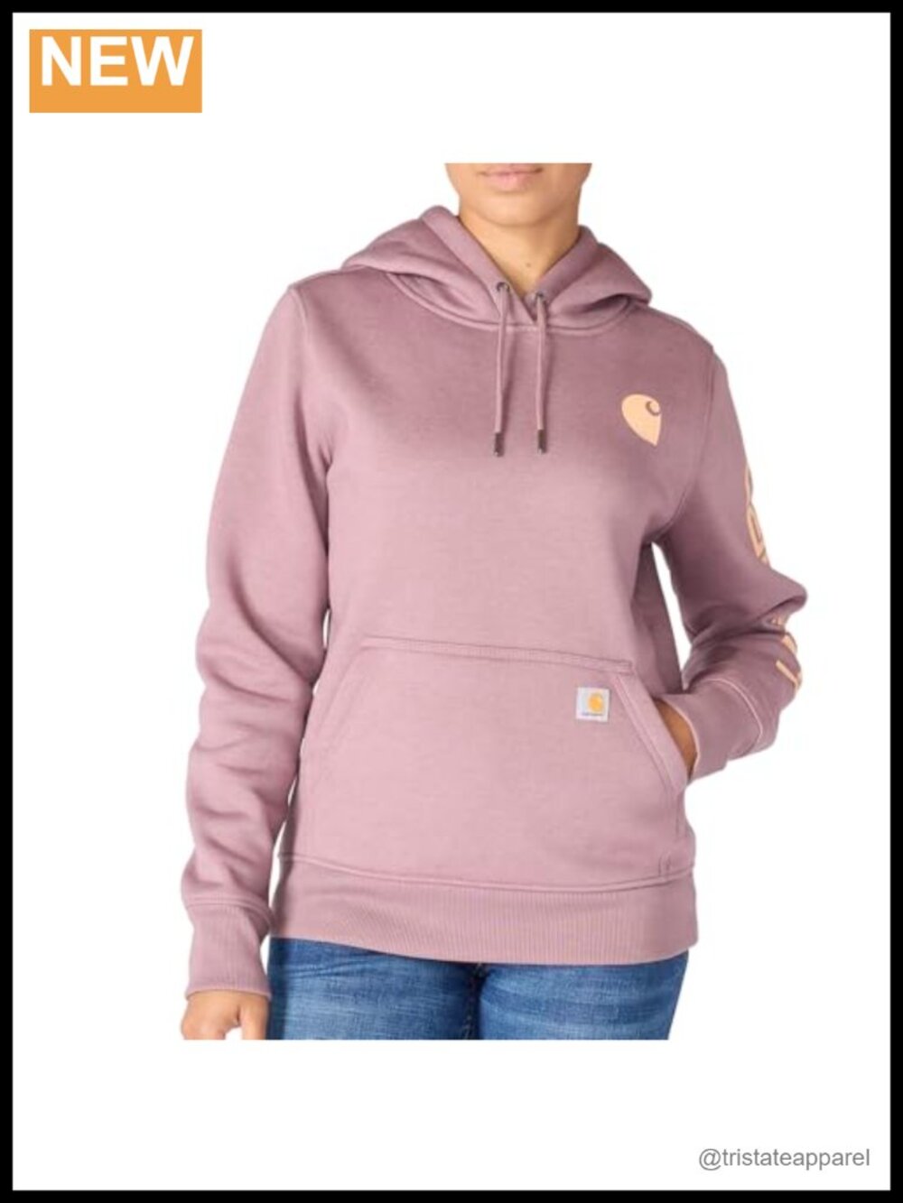 Carhartt Sweatshirt Long Sleeve Pullover Hoodie Pouch Pocket
